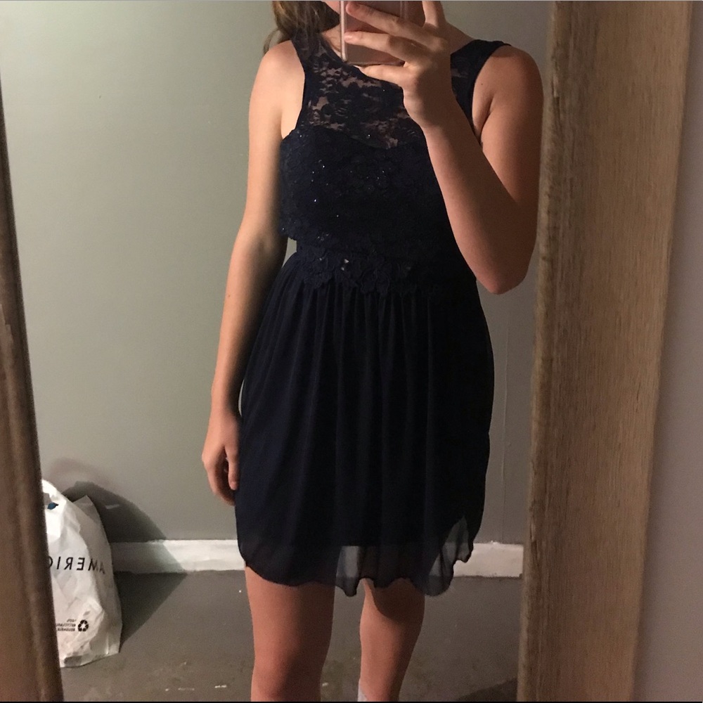 lace formal dress